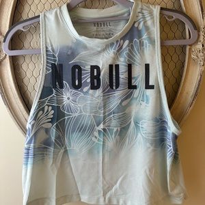 XS NoBull Crop Tank - Blue